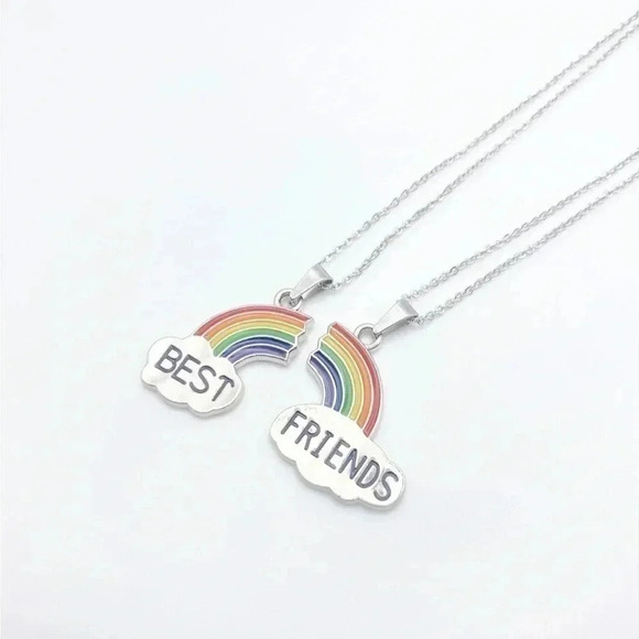 Joliet Jewelry - BEST friends jewelry, BFF jewelry set of 2 |Girl jewelry | Dainty Necklace